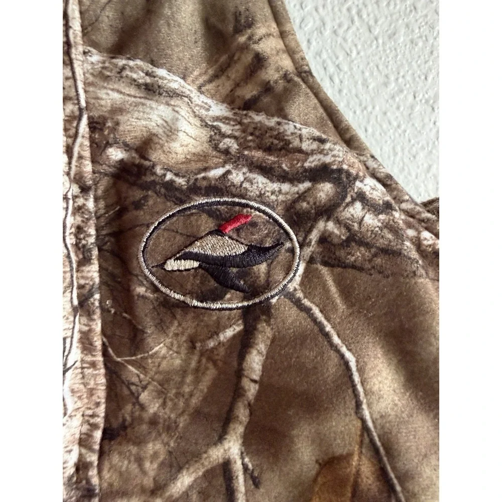 Red Head Camouflage Bib Youth M Bone Dry Waterproof Winter Hunting Snow Overalls